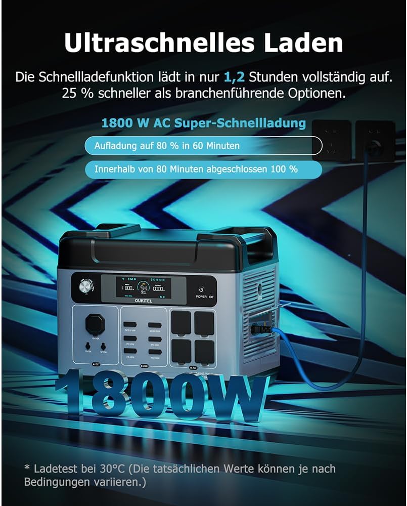 ⚡ Portable Outdoor Power Station 🔋 Emergency & Camping Ready
