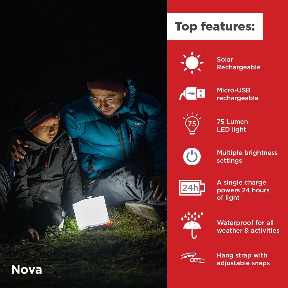 🌞 Portable Solar Inflatable Lantern 💡 Waterproof Camping & Outdoor Light