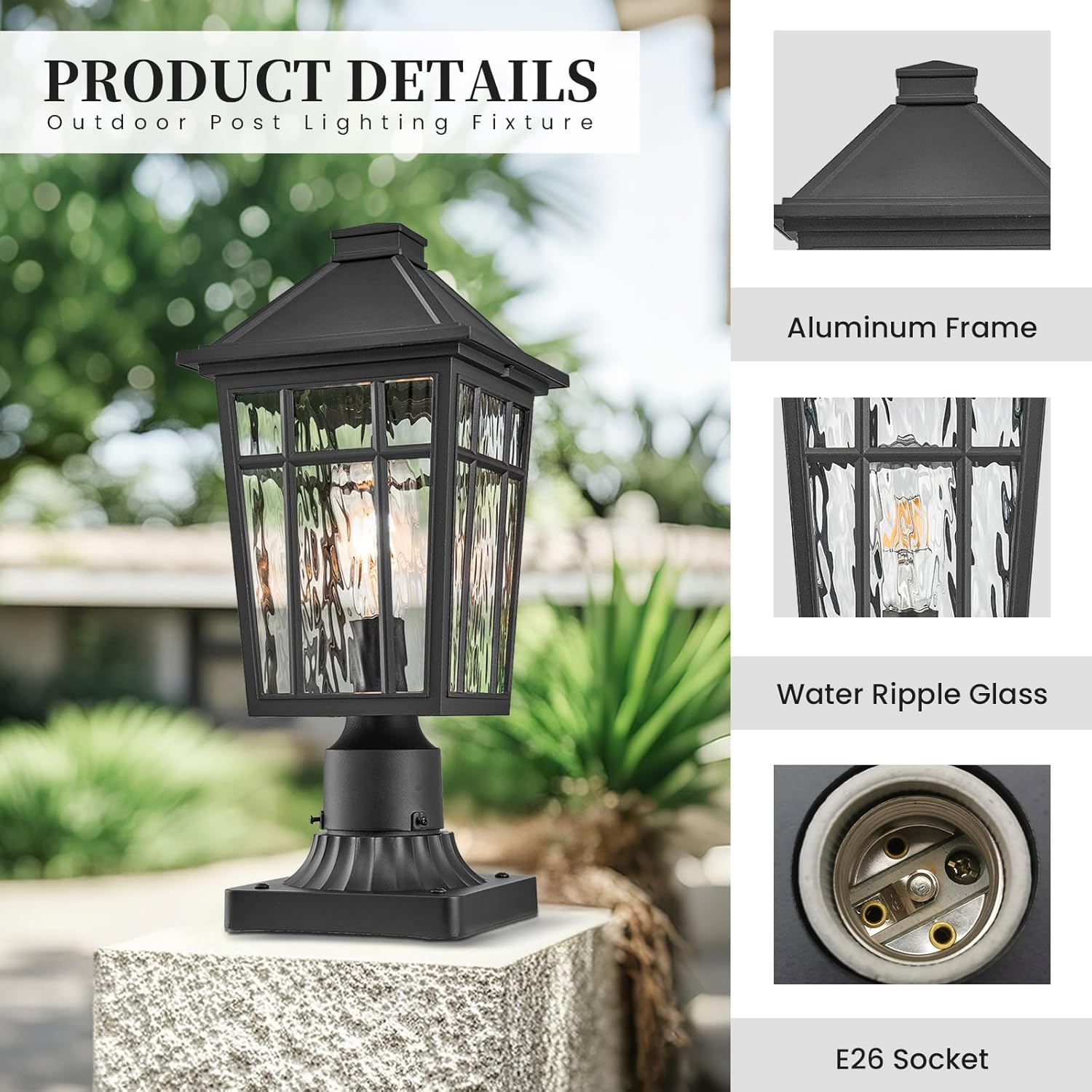 💡 Outdoor Wall Light 🌧️ Waterproof Aluminum Modern Fixture for Garden & Patio