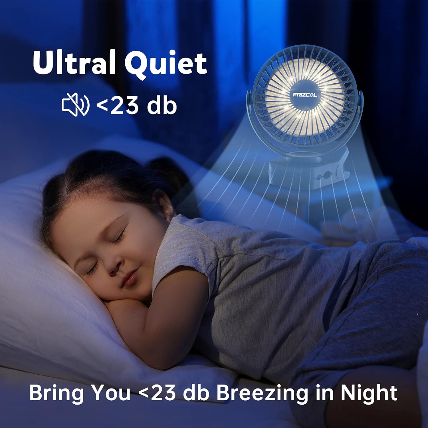 🌬️ Portable Rechargeable Fan & Emergency Light ⚡ Stay Cool & Safe Anywhere!