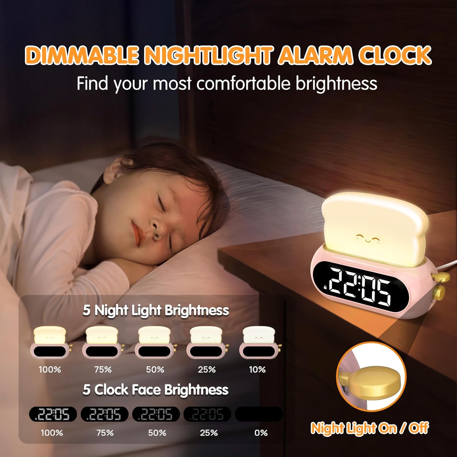 🌙✨ DreamGlow LED Moon Lamp 🌙💫