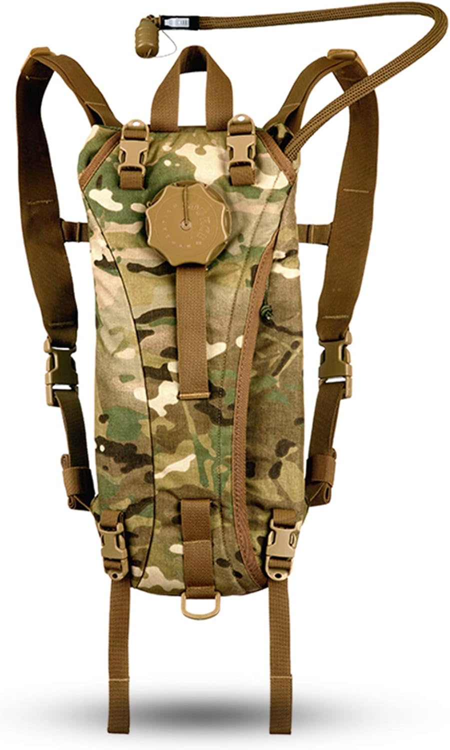 💧 Tactical Hydration Pack 🎒 Outdoor Water Bladder for Hiking & Adventure