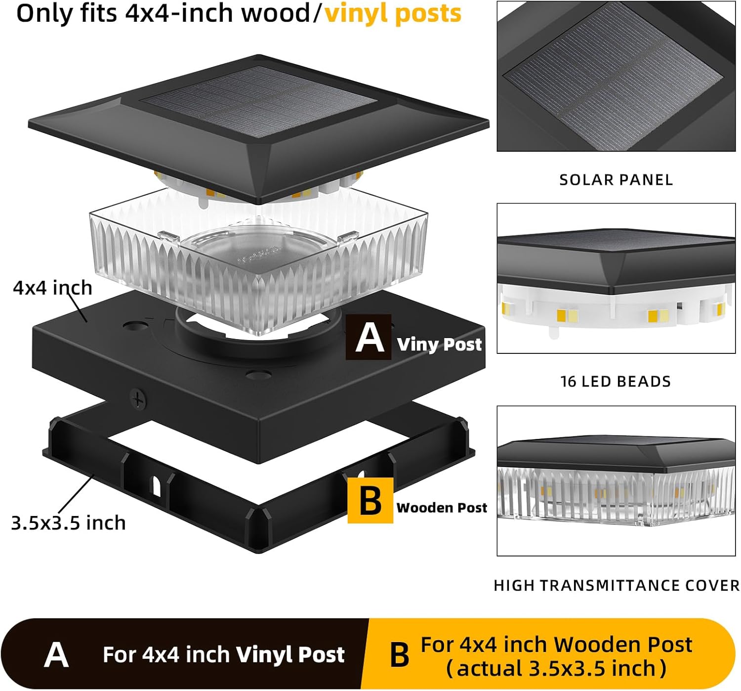 🌞 Solar Garden Lights 💡 Waterproof Outdoor Pathway & Patio Glow