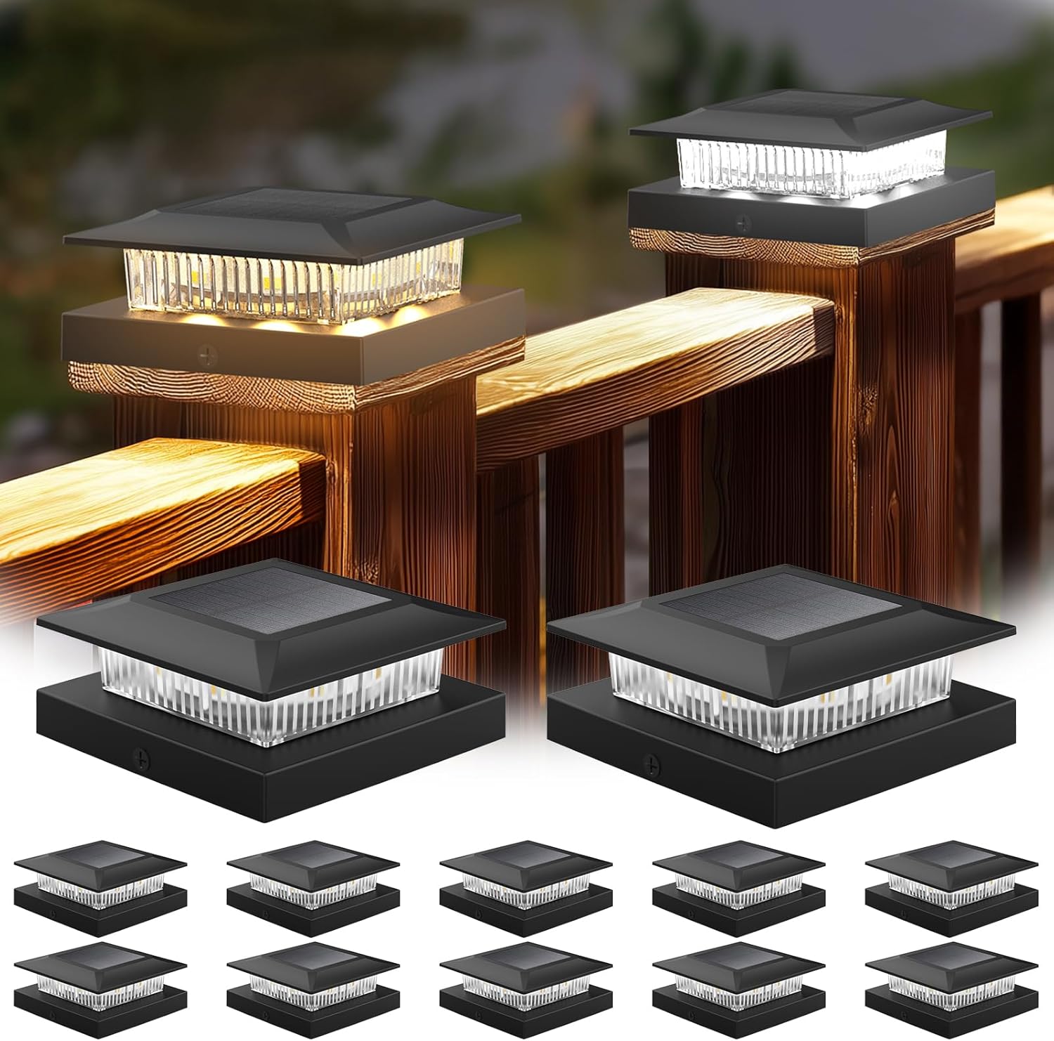 🌞 Solar Garden Lights 💡 Waterproof Outdoor Pathway & Patio Glow