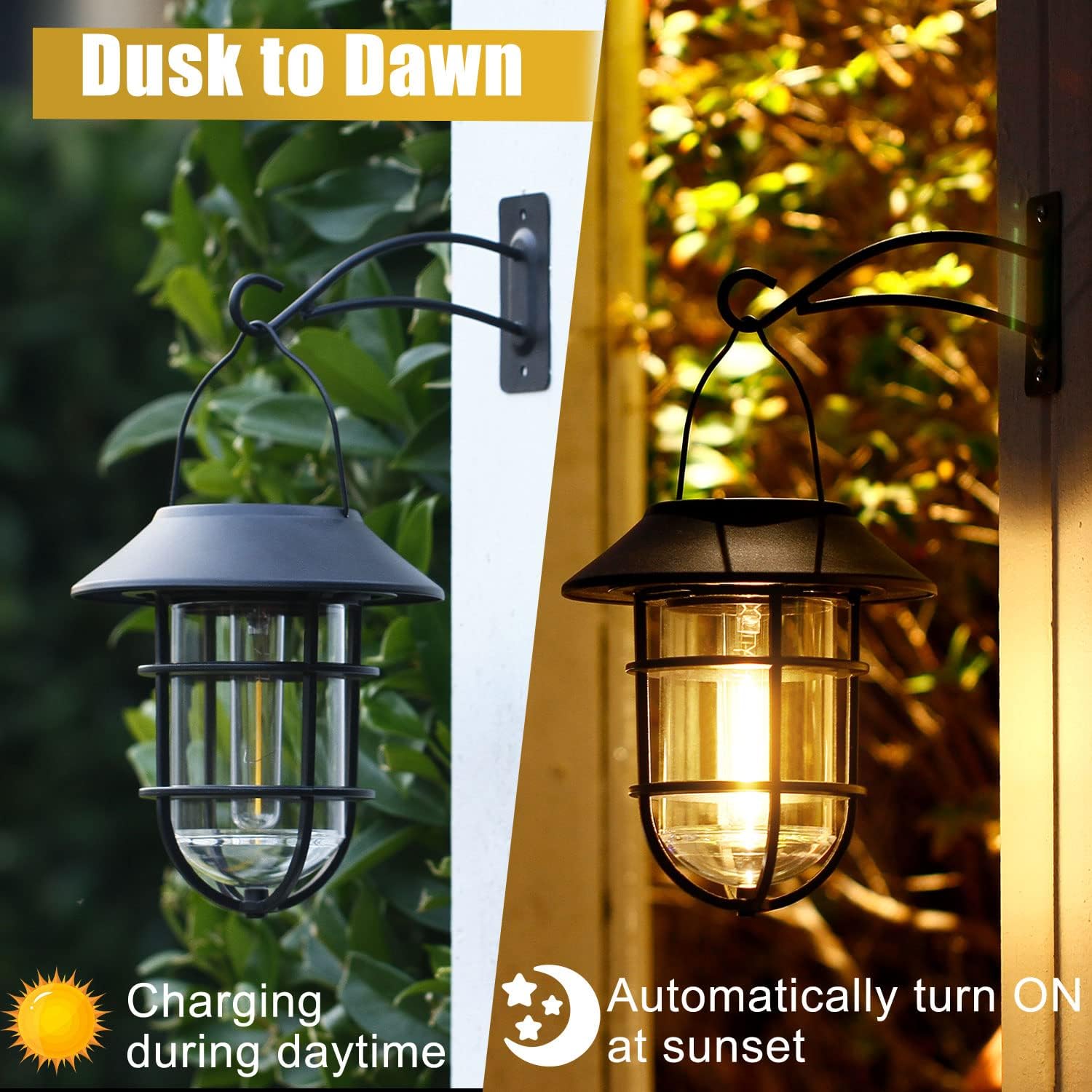 🏕️ Hanging Outdoor Lantern 💡 Waterproof LED Light for Camping & Backyard Fun