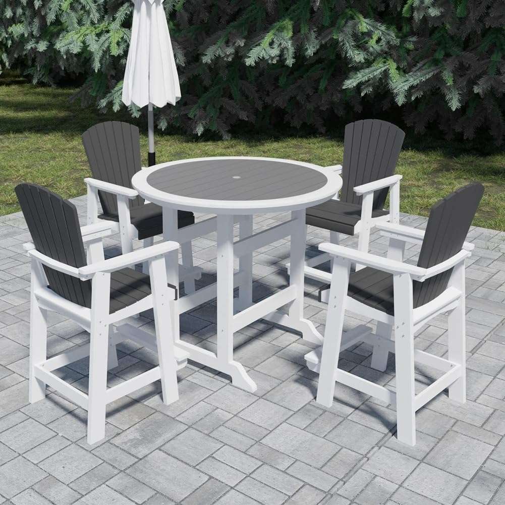 🍹 Bar Height Patio Set – Enjoy Outdoor Dining in Style! ☀️🌿