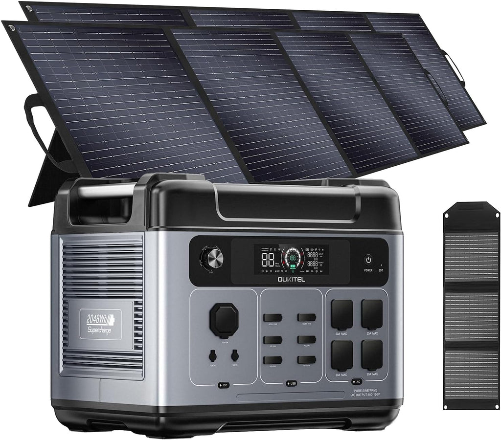 ⚡ Portable Outdoor Power Station 🔋 Emergency & Camping Ready