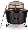 🔥 Smokeless Outdoor Tabletop Fire Pit 🌙 Perfect for Patio & Garden Gatherings