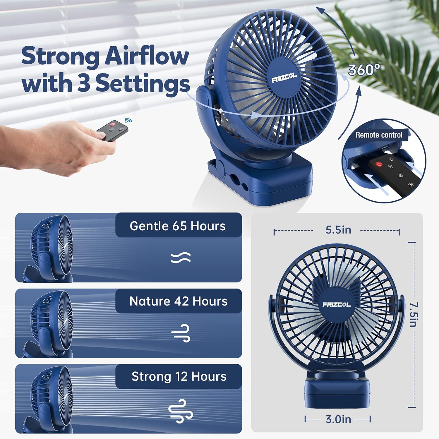 🌬️ Portable Rechargeable Fan & Emergency Light ⚡ Stay Cool & Safe Anywhere!