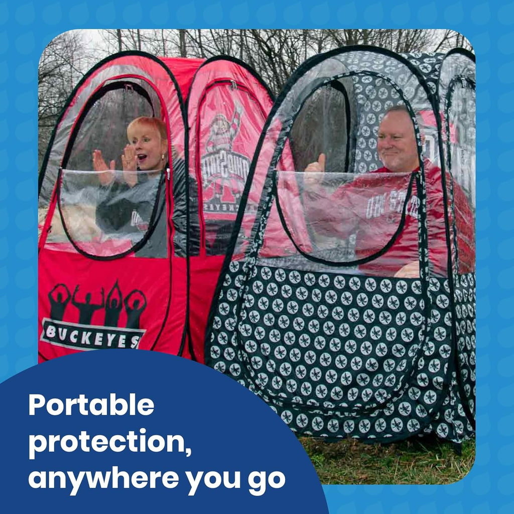 🌧️ All-Weather Outdoor Shelter ⛺ Portable Waterproof Cover for 1 Person