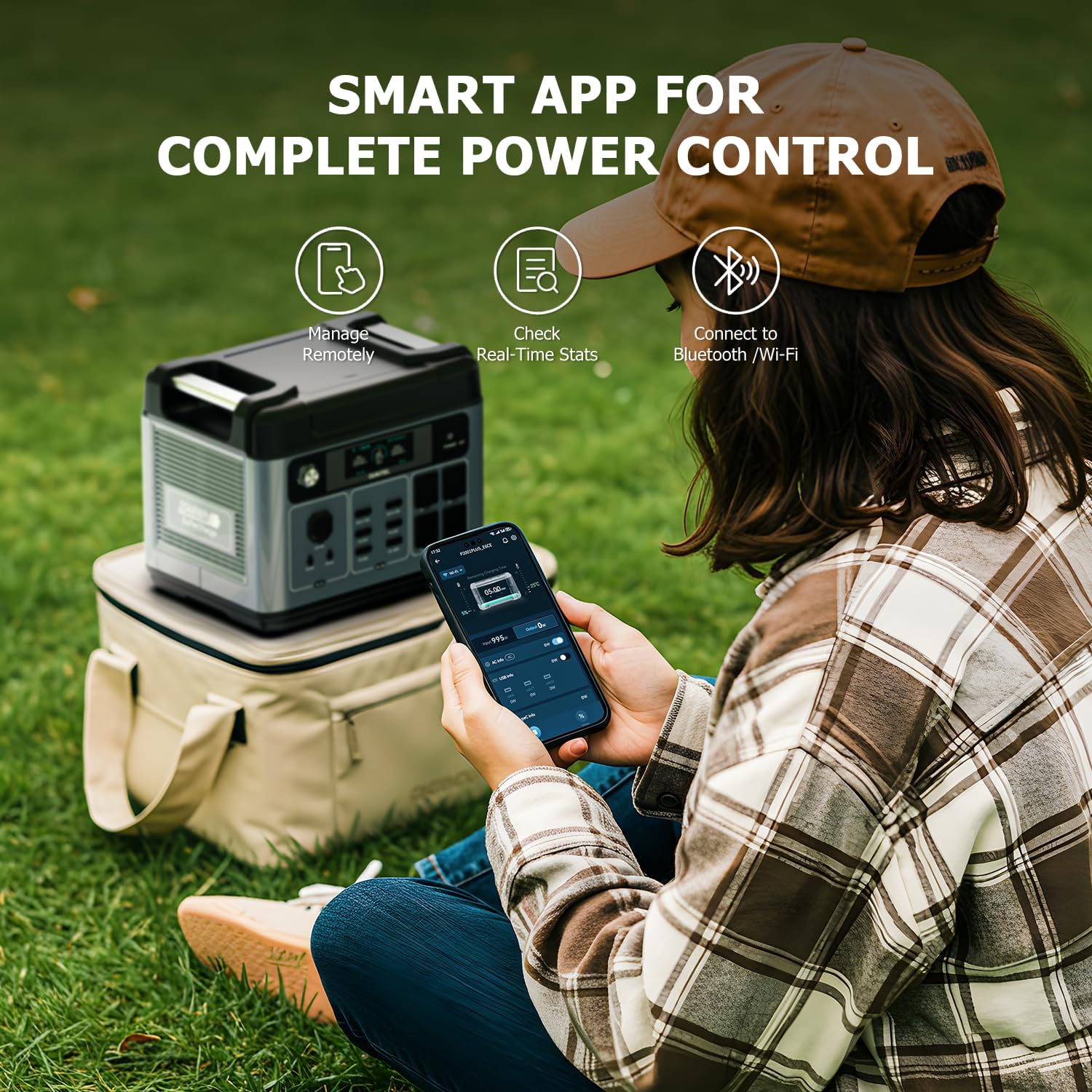 ⚡ Portable Outdoor Power Station 🔋 Emergency & Camping Ready