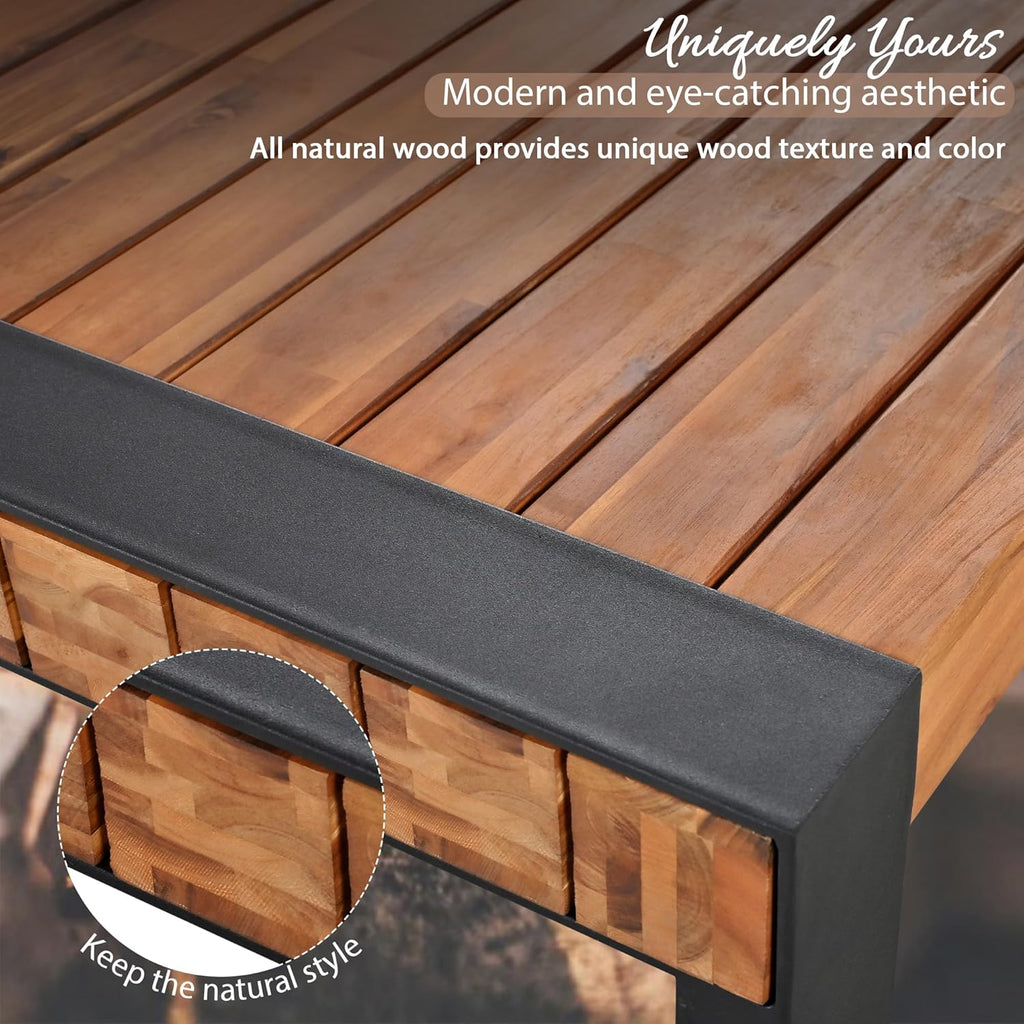 🌿 Outdoor Garden Bench 🪑 Weather-Resistant & Stylish Patio Seating