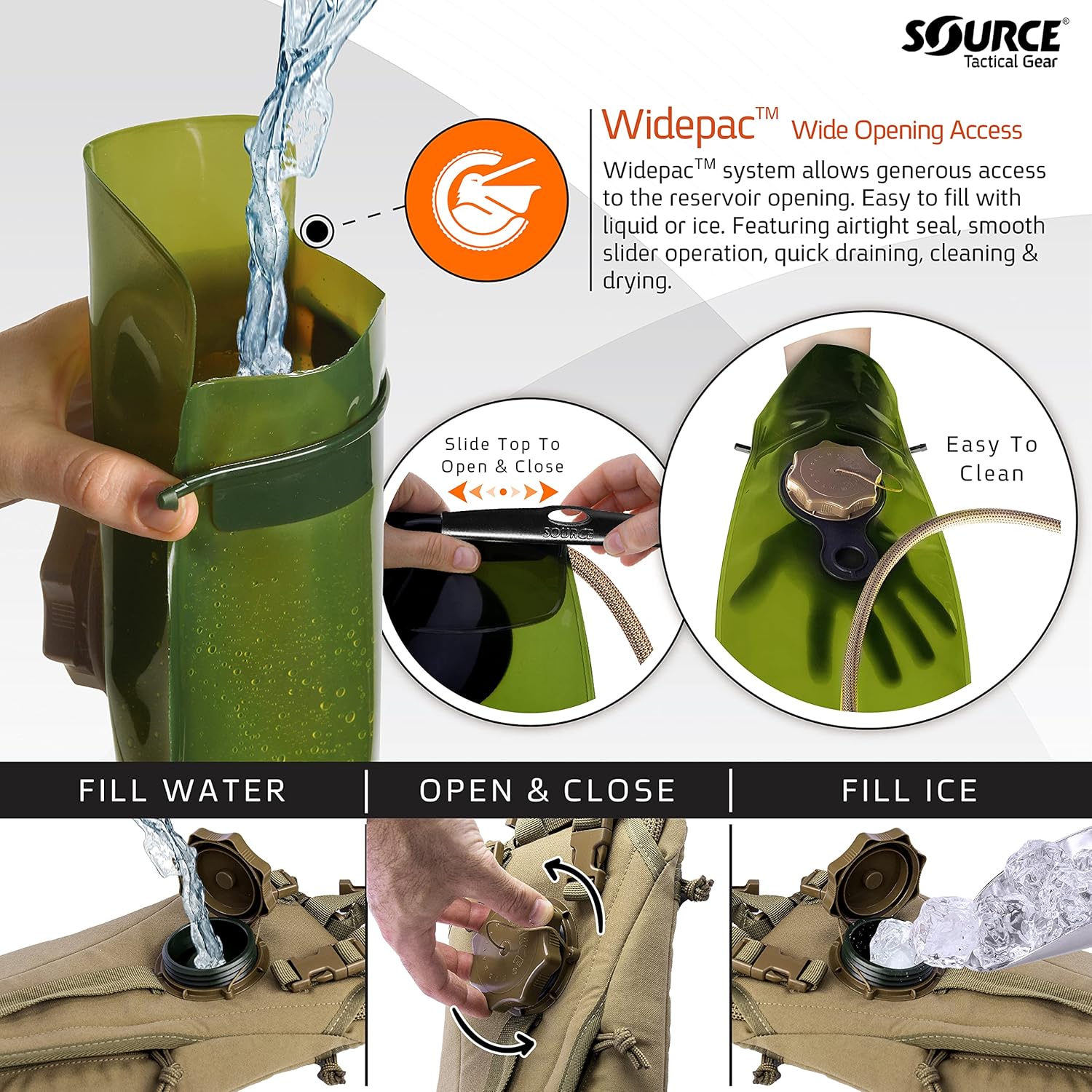 💧 Tactical Hydration Pack 🎒 Outdoor Water Bladder for Hiking & Adventure