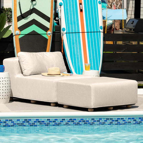 ☀️ Adjustable Outdoor Sun Lounger 🌴 Perfect for Patio, Pool & Garden Relaxation